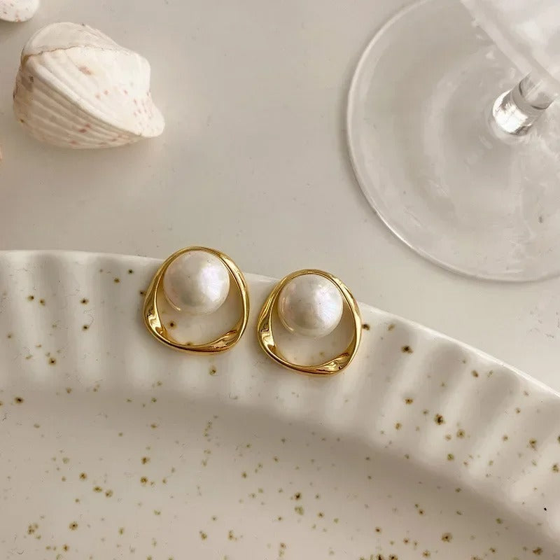 Boucles d'oreilles en perles vintage Emma