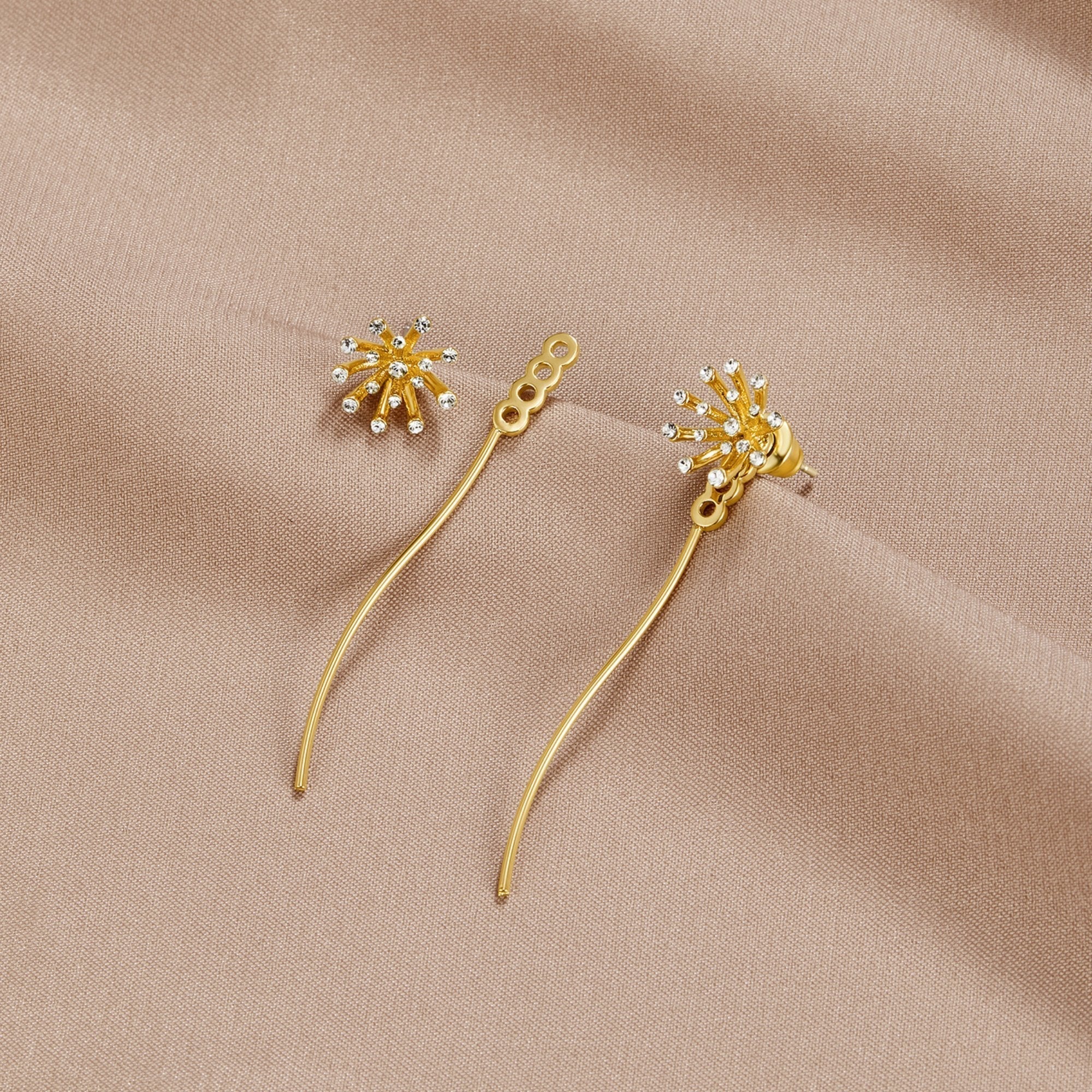 Boucles d'oreilles Souhait Pissenlit