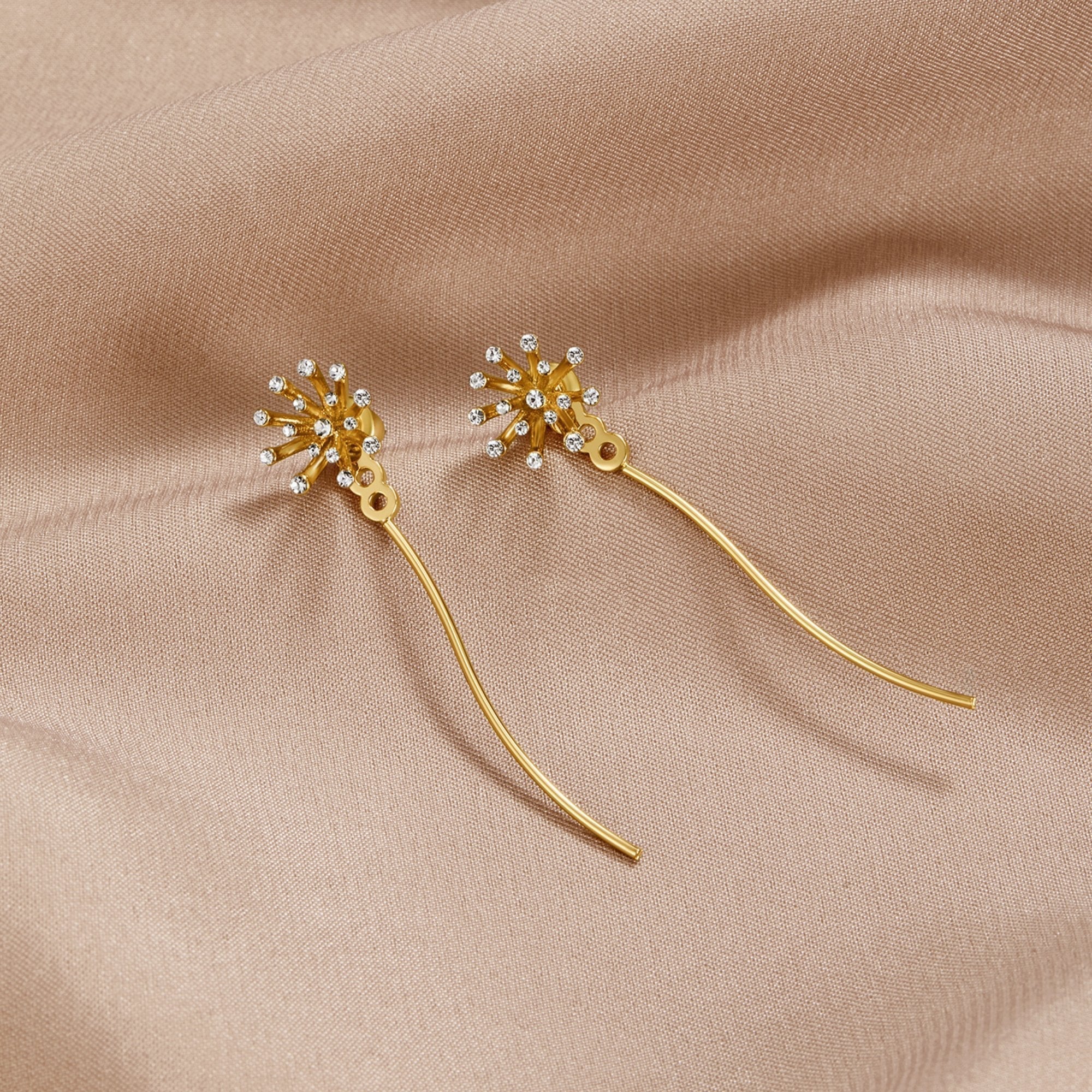 Boucles d'oreilles Souhait Pissenlit