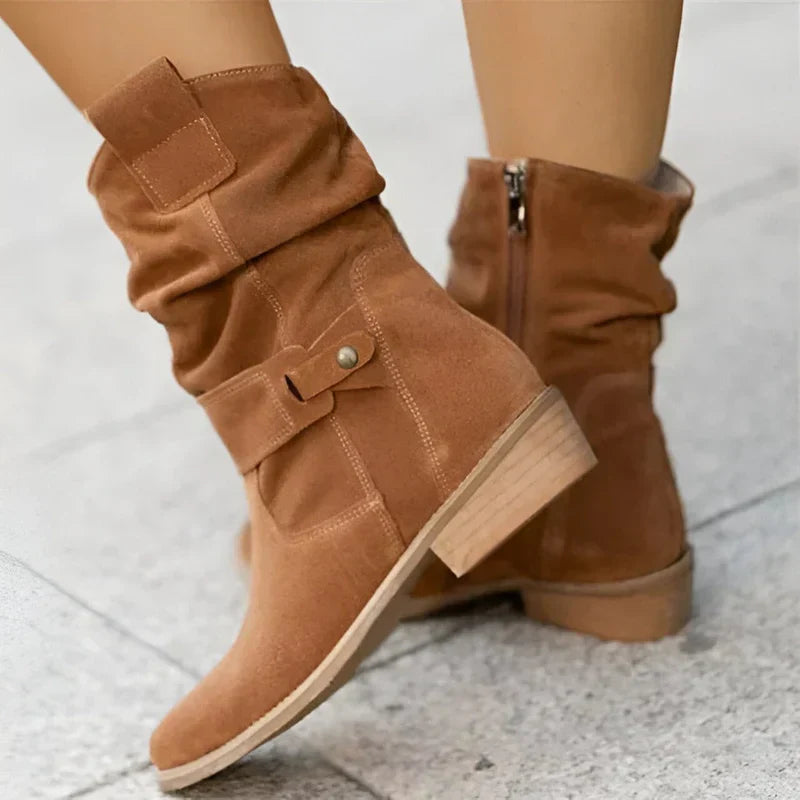 FRANCINE | BOTTINES À TALON BAS