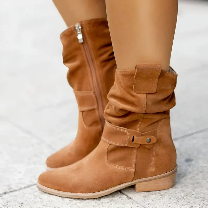 FRANCINE | BOTTINES À TALON BAS