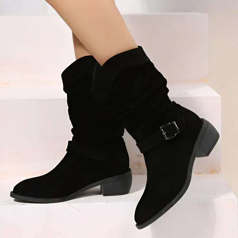 FRANCINE | BOTTINES À TALON BAS