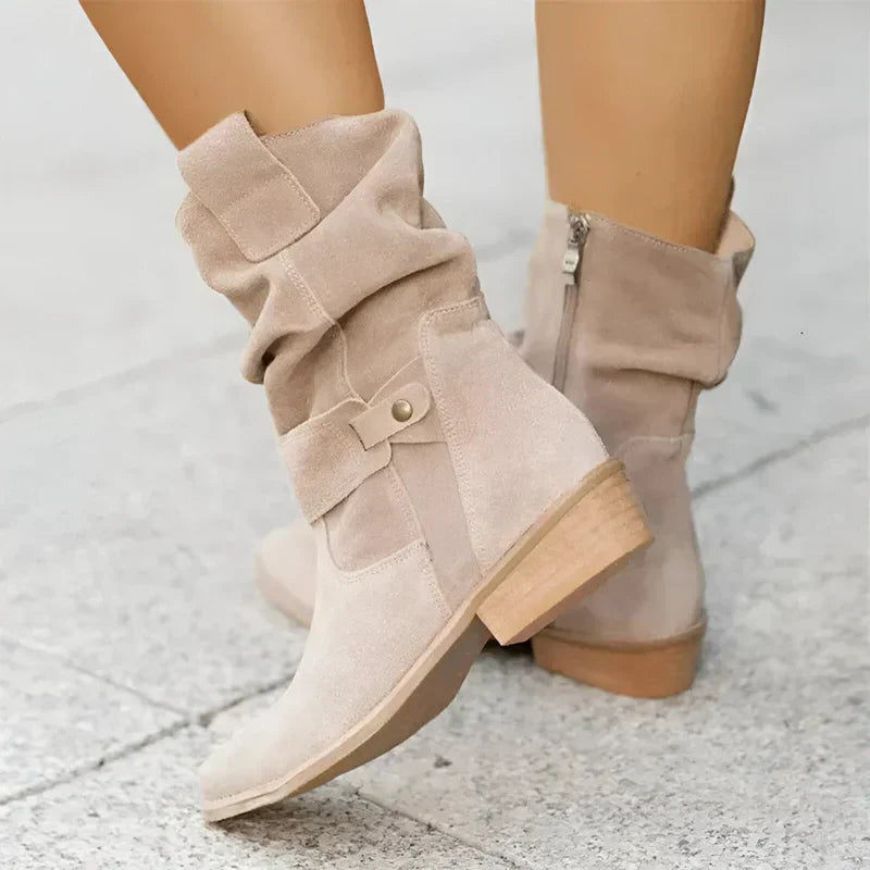 FRANCINE | BOTTINES À TALON BAS