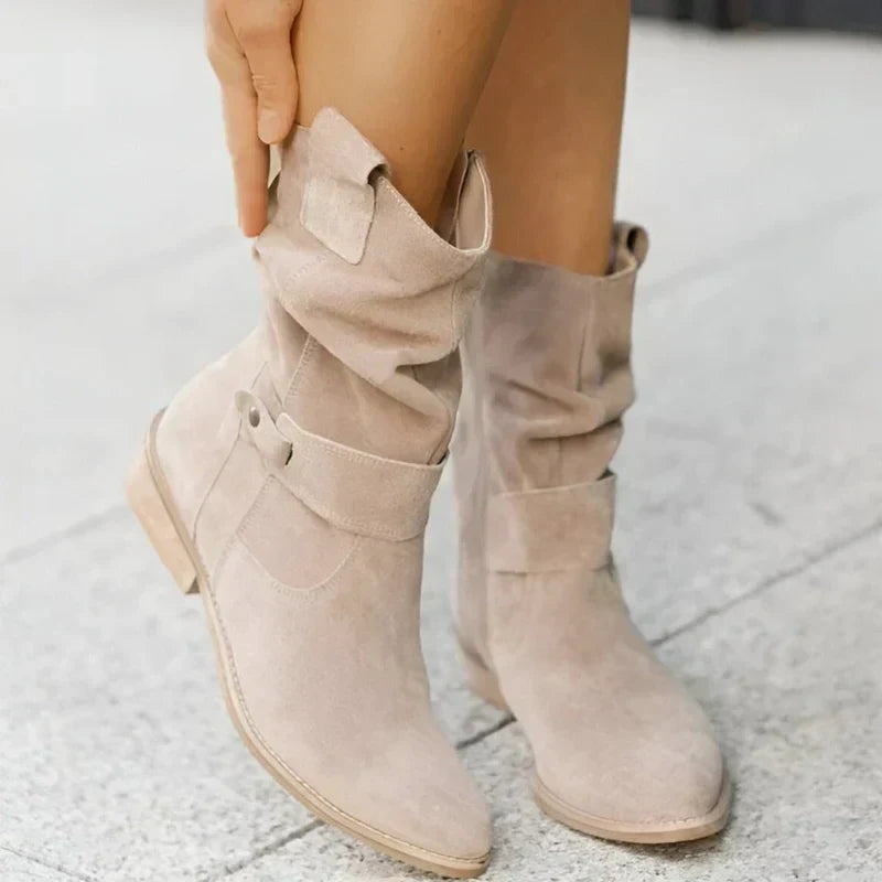 FRANCINE | BOTTINES À TALON BAS