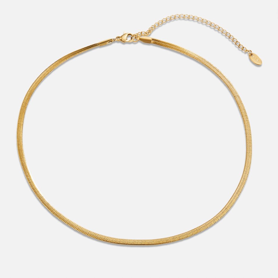 Collier en Chaîne Serpent en Or