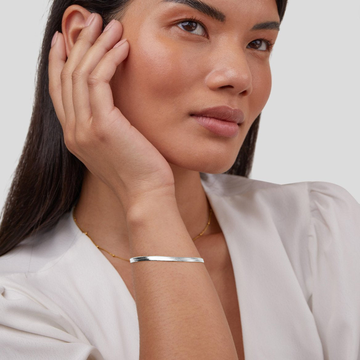 Bracelet en Argent Chaîne Sarya