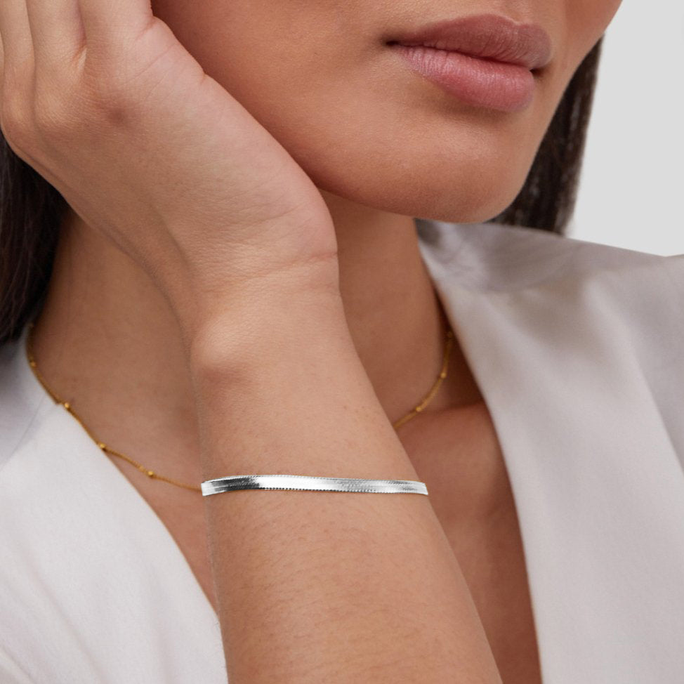 Bracelet en Argent Chaîne Sarya