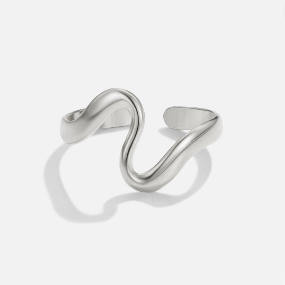 Bague Vague Argentée