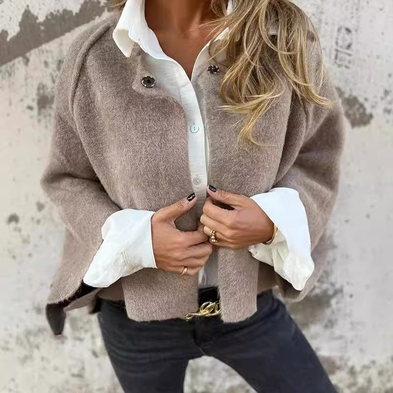 Elise | Veste courte à manches évasées