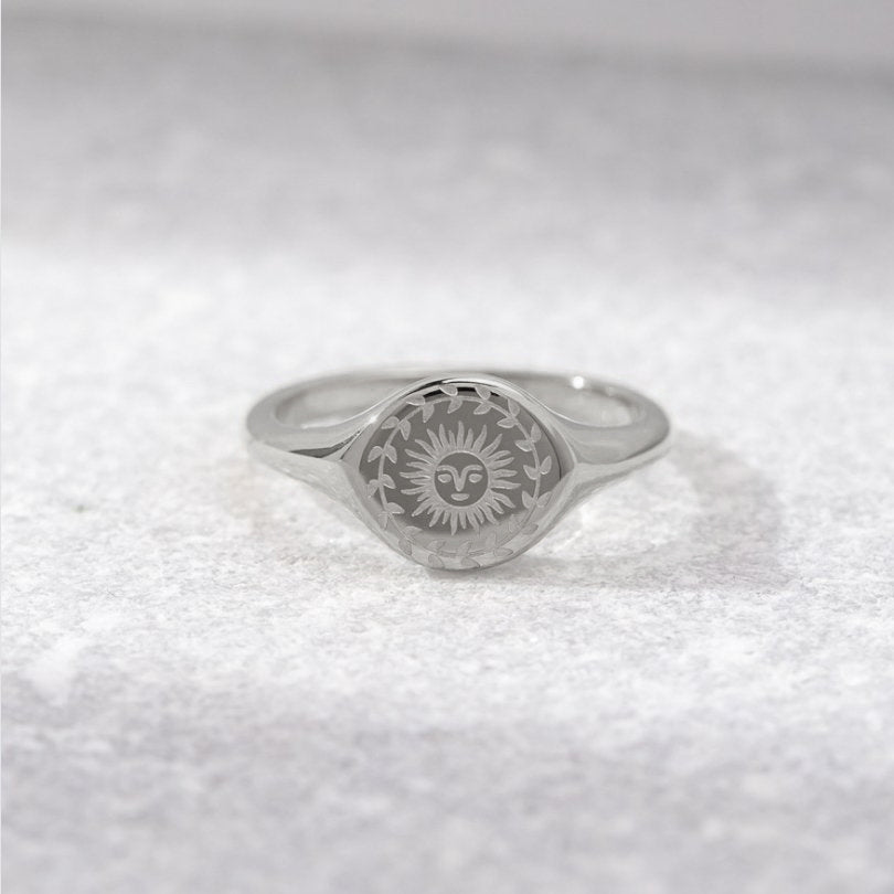 Bague en Argent du Solstice d'Été