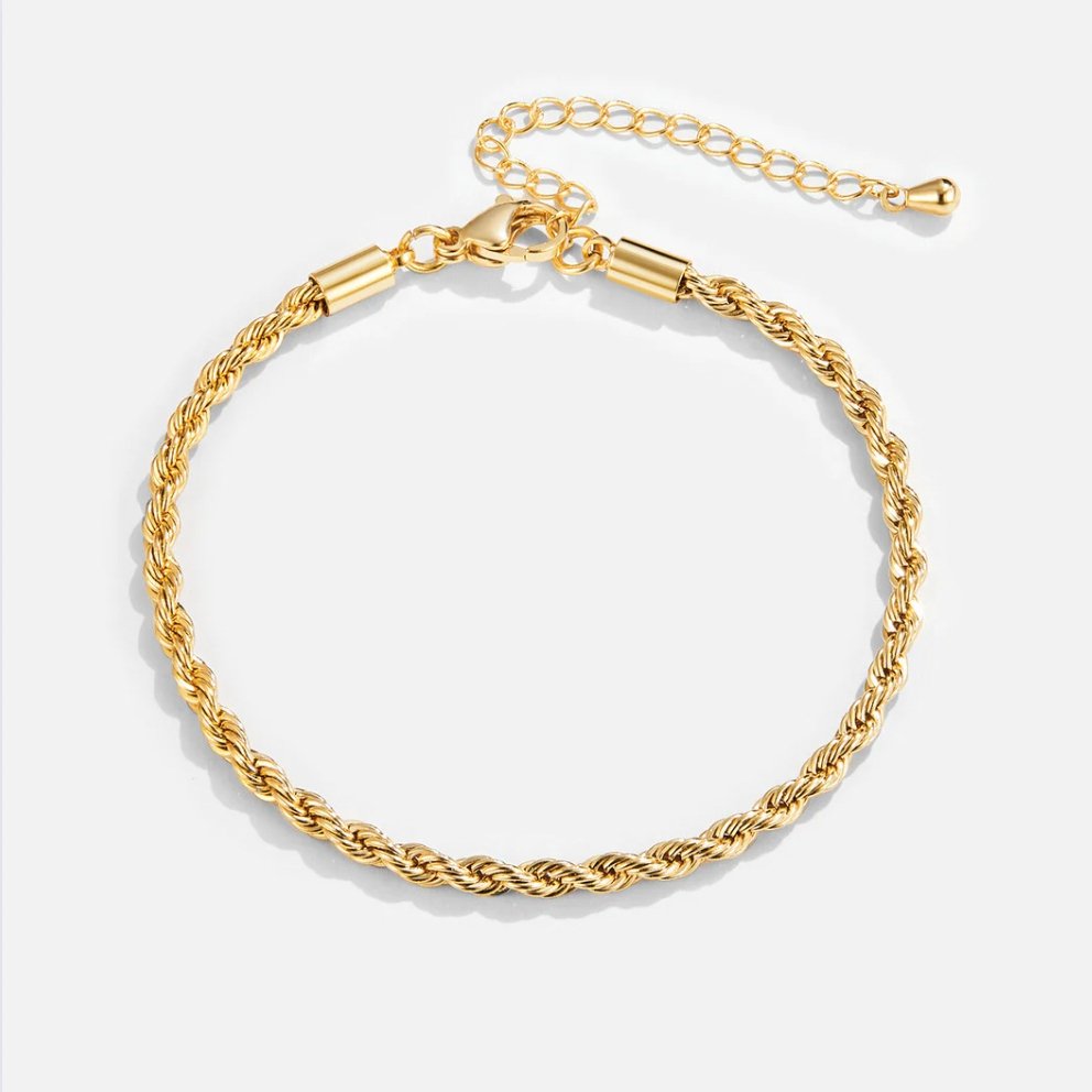 Bracelet Chic en Or Tordu