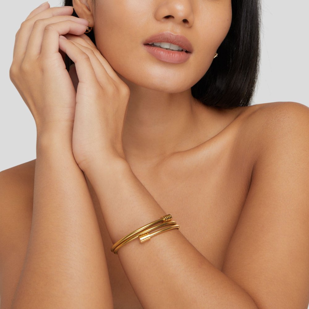 Bracelet en Or Torsadé