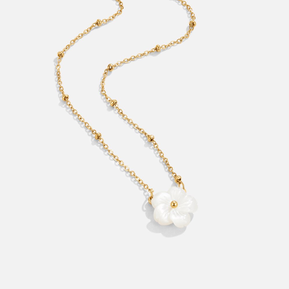 Collier Fleur Épanouie