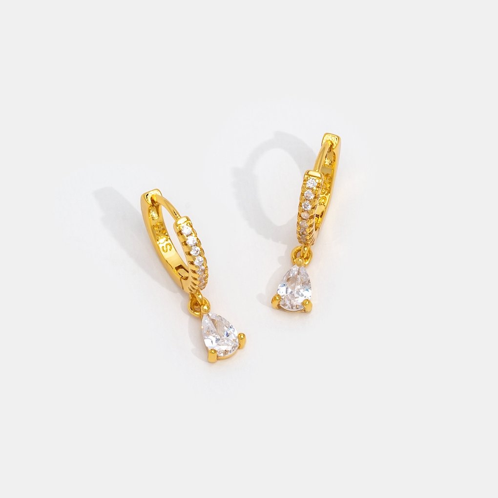 Boucles d'oreilles en cristal premium
